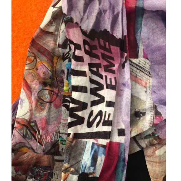 Simon Chang black and printed mesh overlay long sleeve dress EUC - Picture 13 of 16